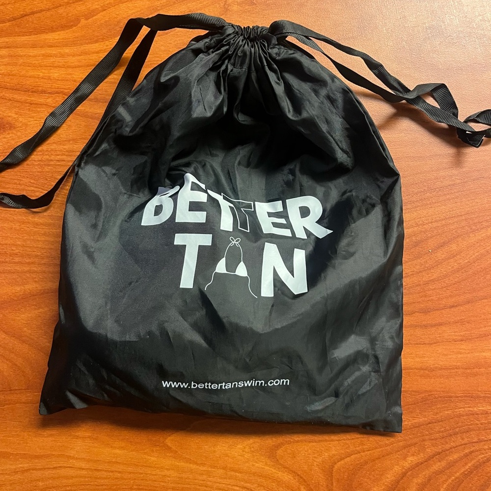 Better Tan Black Swim One Piece M